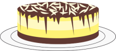 Eistorte Banana-Split