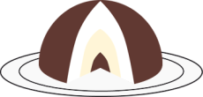 Eisbombe Schoko-Koko
